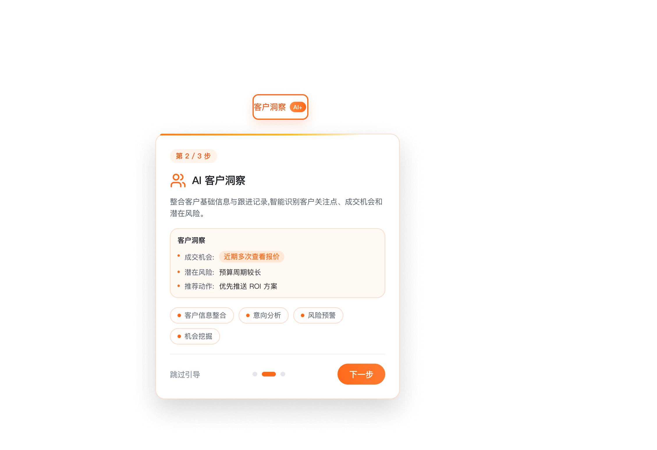 AI 客户洞察