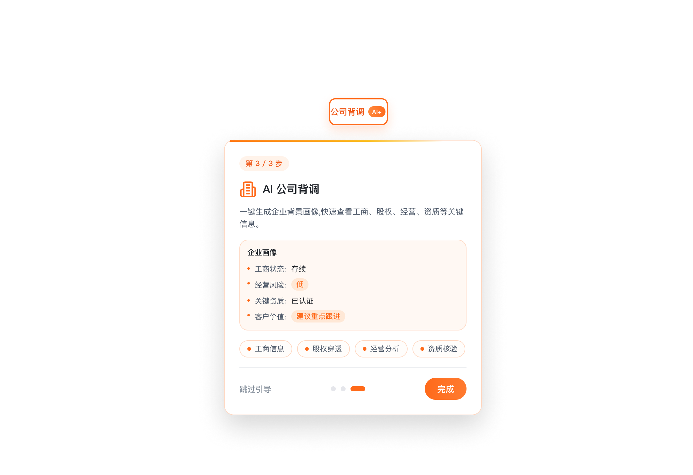 AI 公司背调